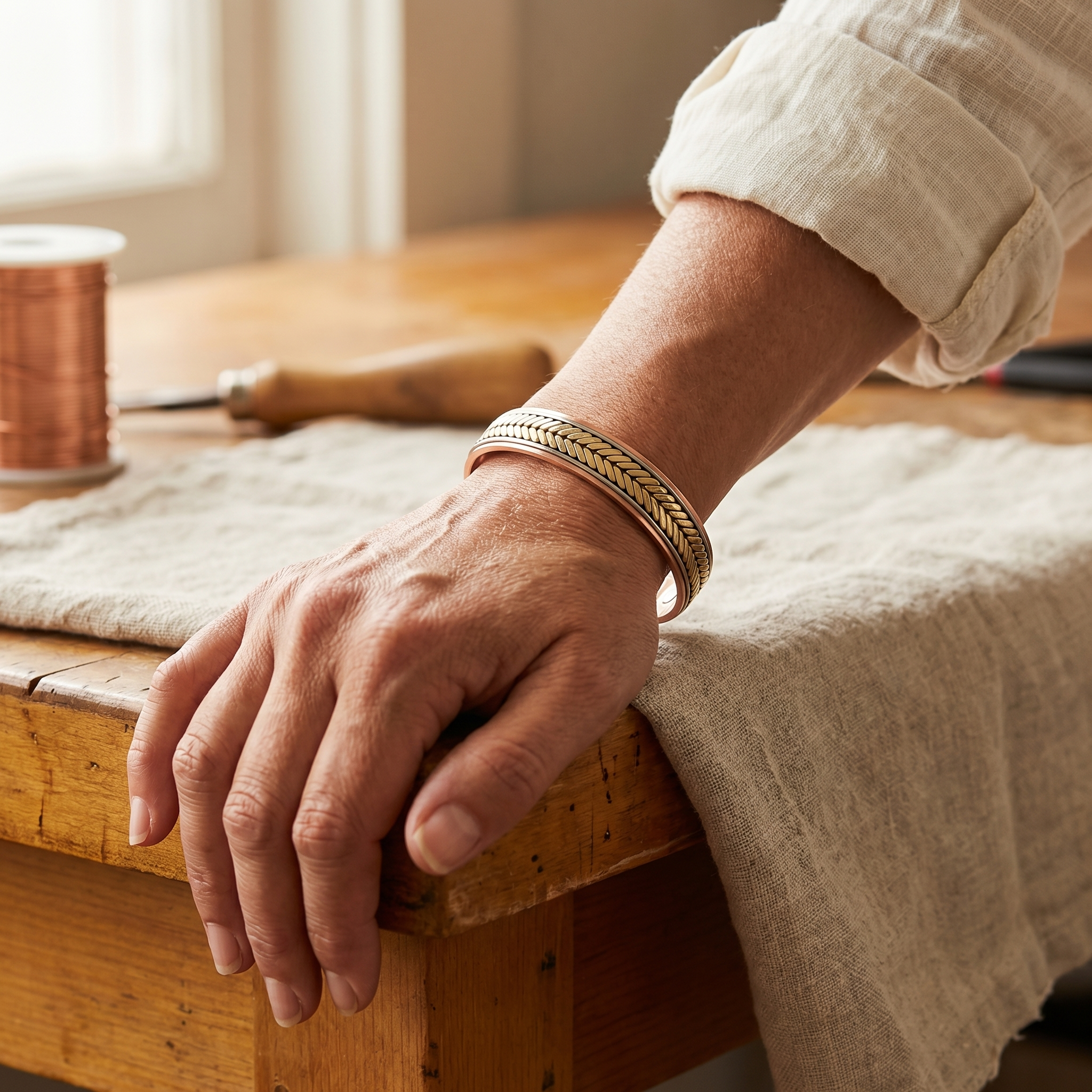 Harvest Warm Copper Bracelet