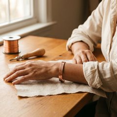 Crest Rise Copper Bracelet