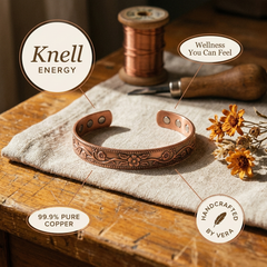 Knell Twist Copper Bracelet