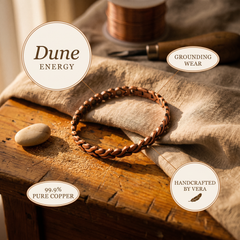 Dune Coast Copper Anklet