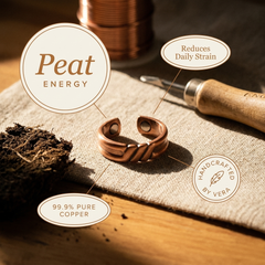Peat Hollow Copper Ring