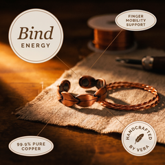 Bind Coil Copper Ring