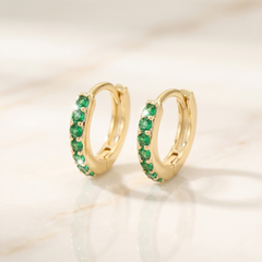 Coastal-Inspired Gold Drop Earrings