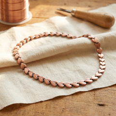 Briar Coil Copper Necklace