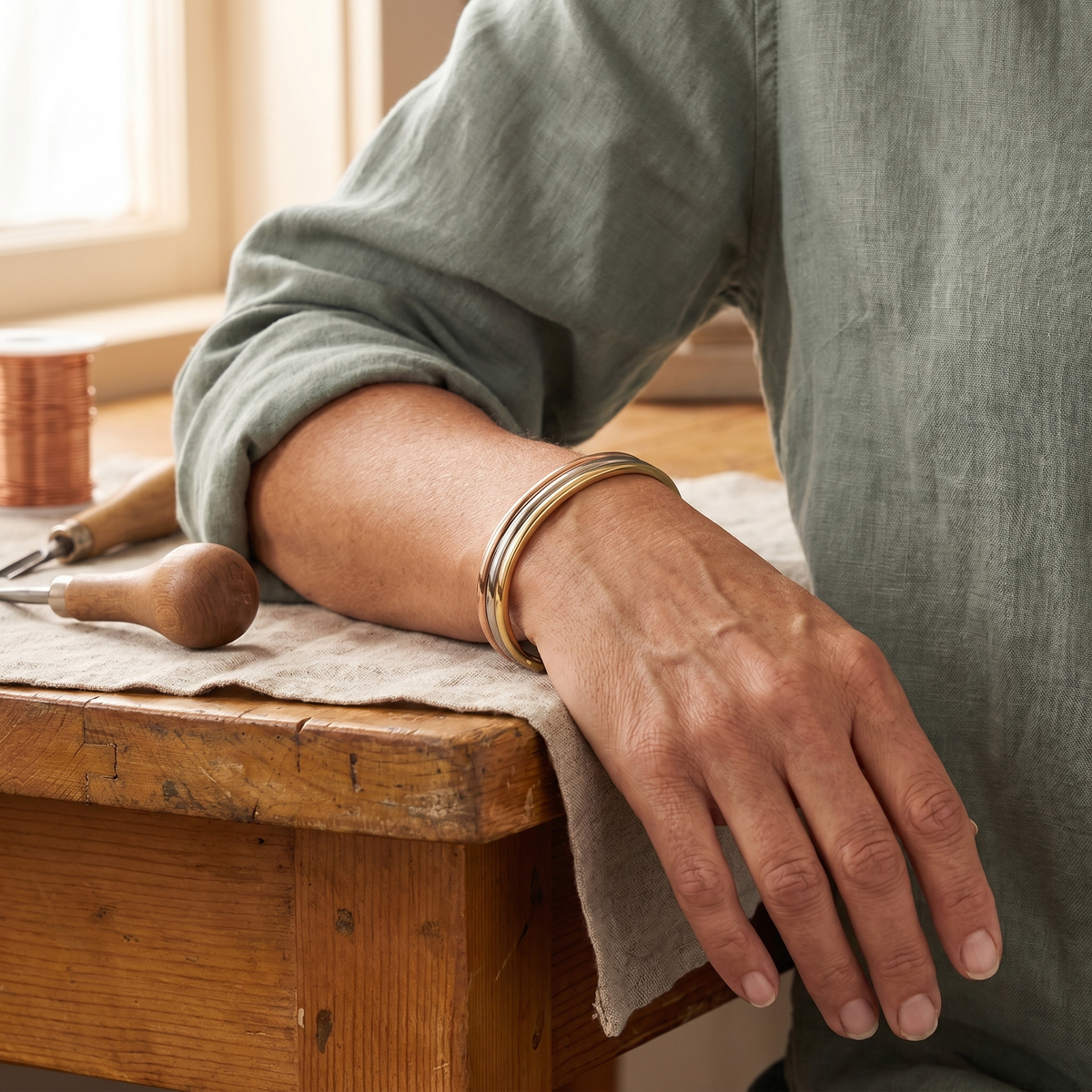 Fell Drift Copper Bracelet