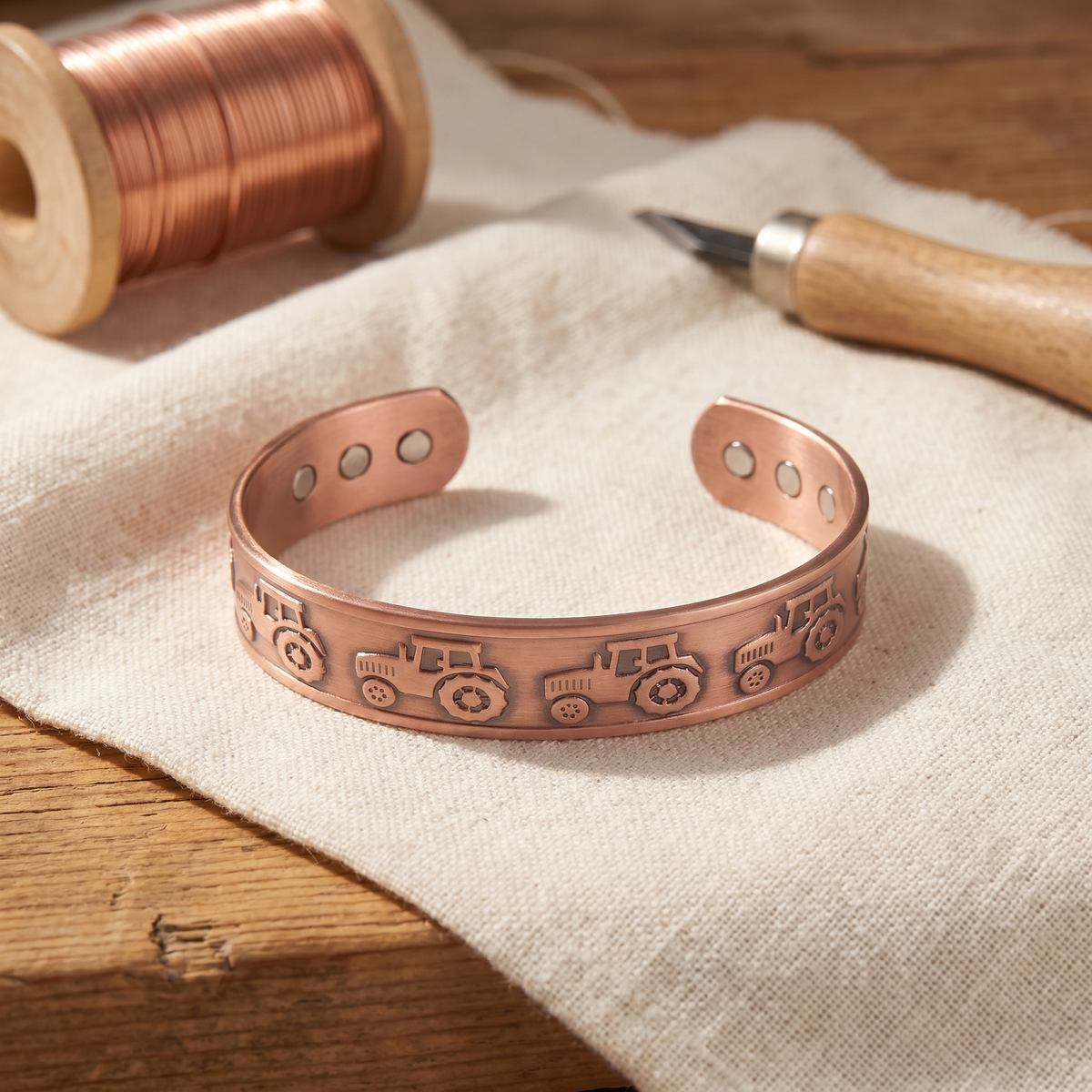 Brae Wander Copper Bracelet