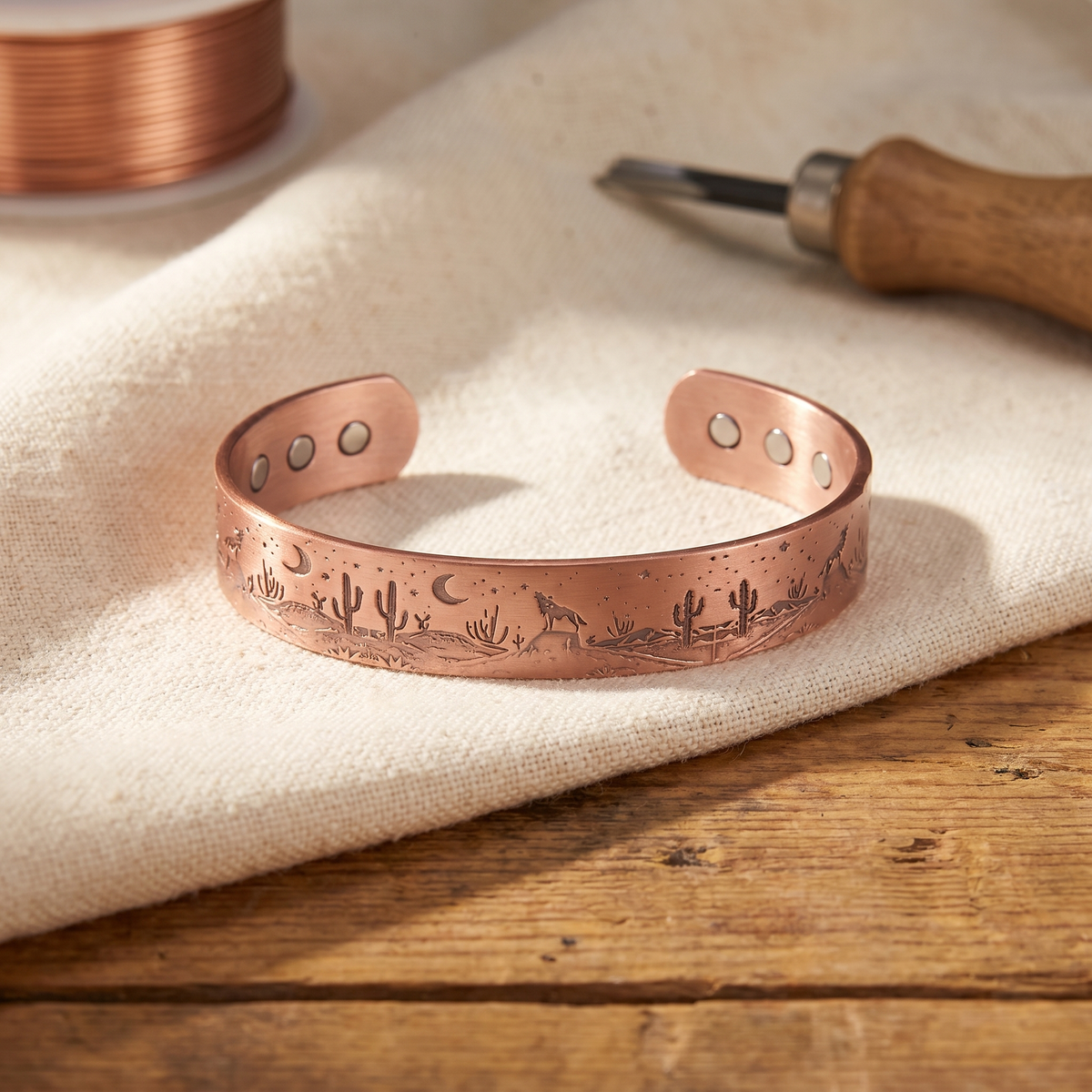 Cove Rest Copper Bracelet