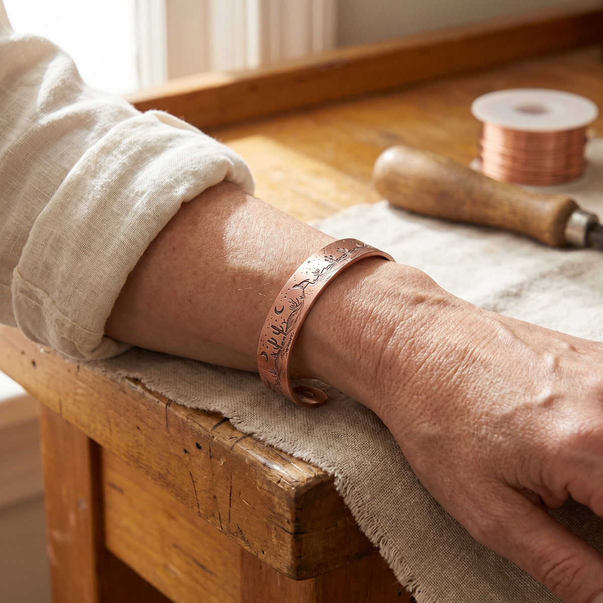 Cove Rest Copper Bracelet