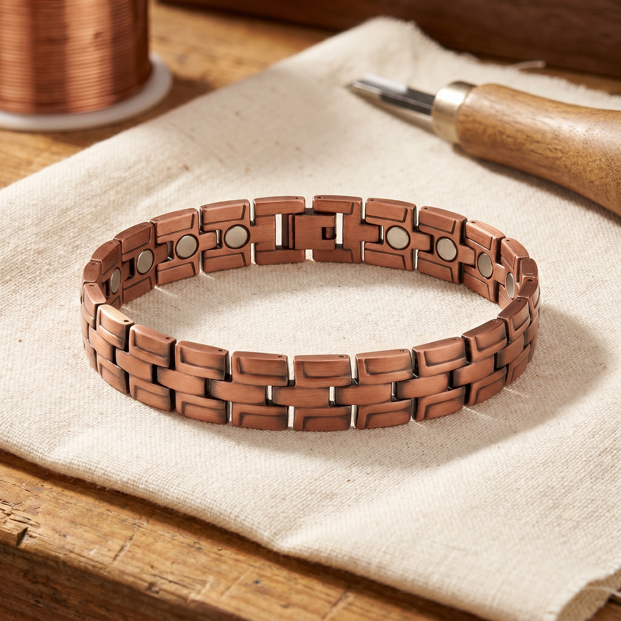 Gorse Edge Men's Copper Bracelet
