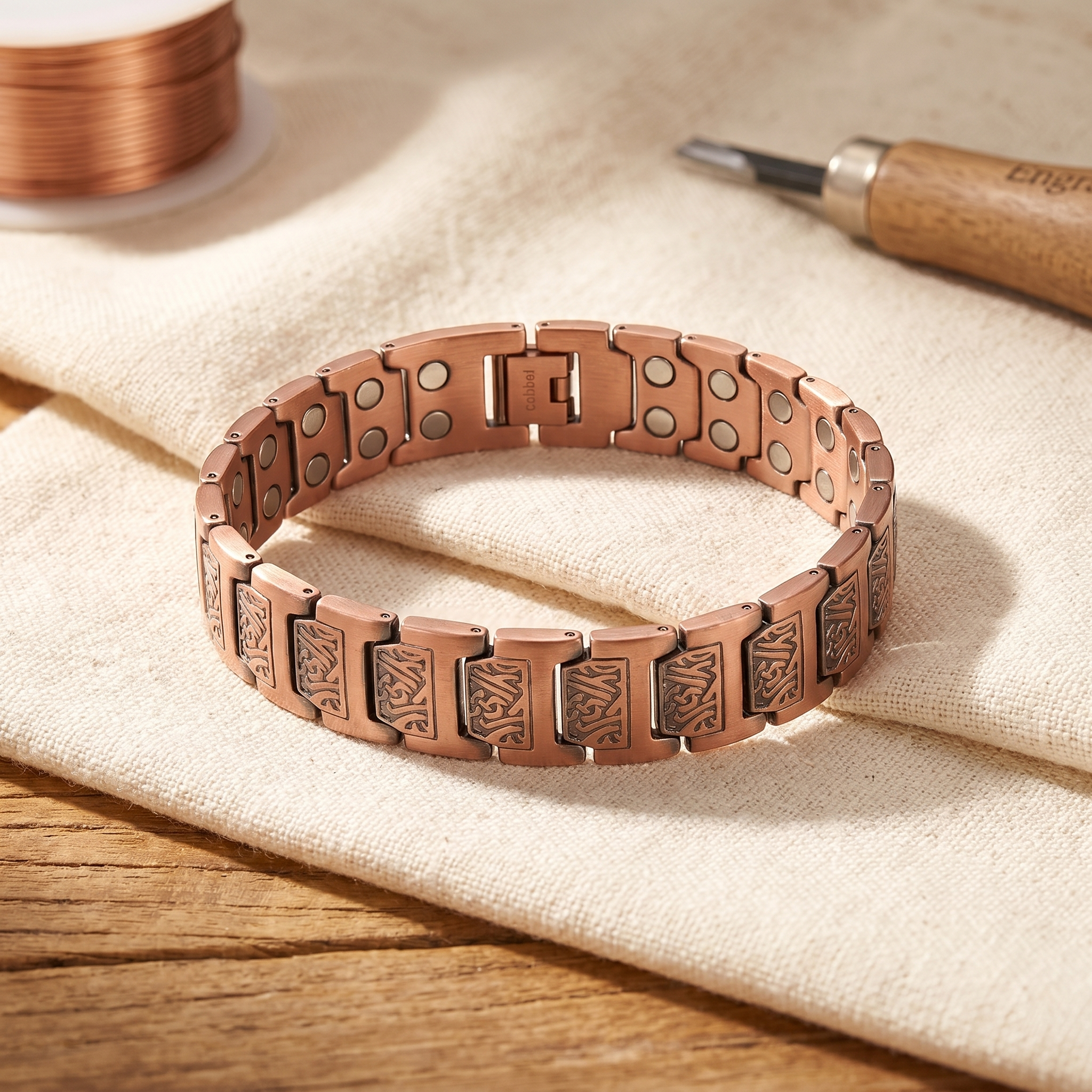 Glen Trail Men's Copper Bracelet