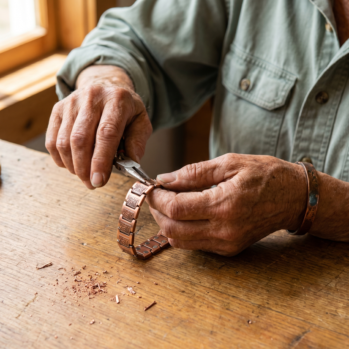 Glen Trail Men's Copper Bracelet