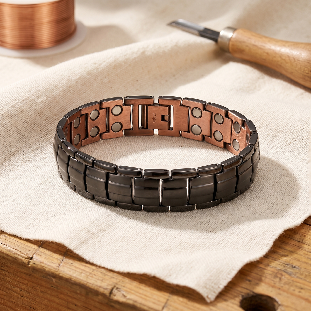 Ochre Forge Men's Copper Bracelet