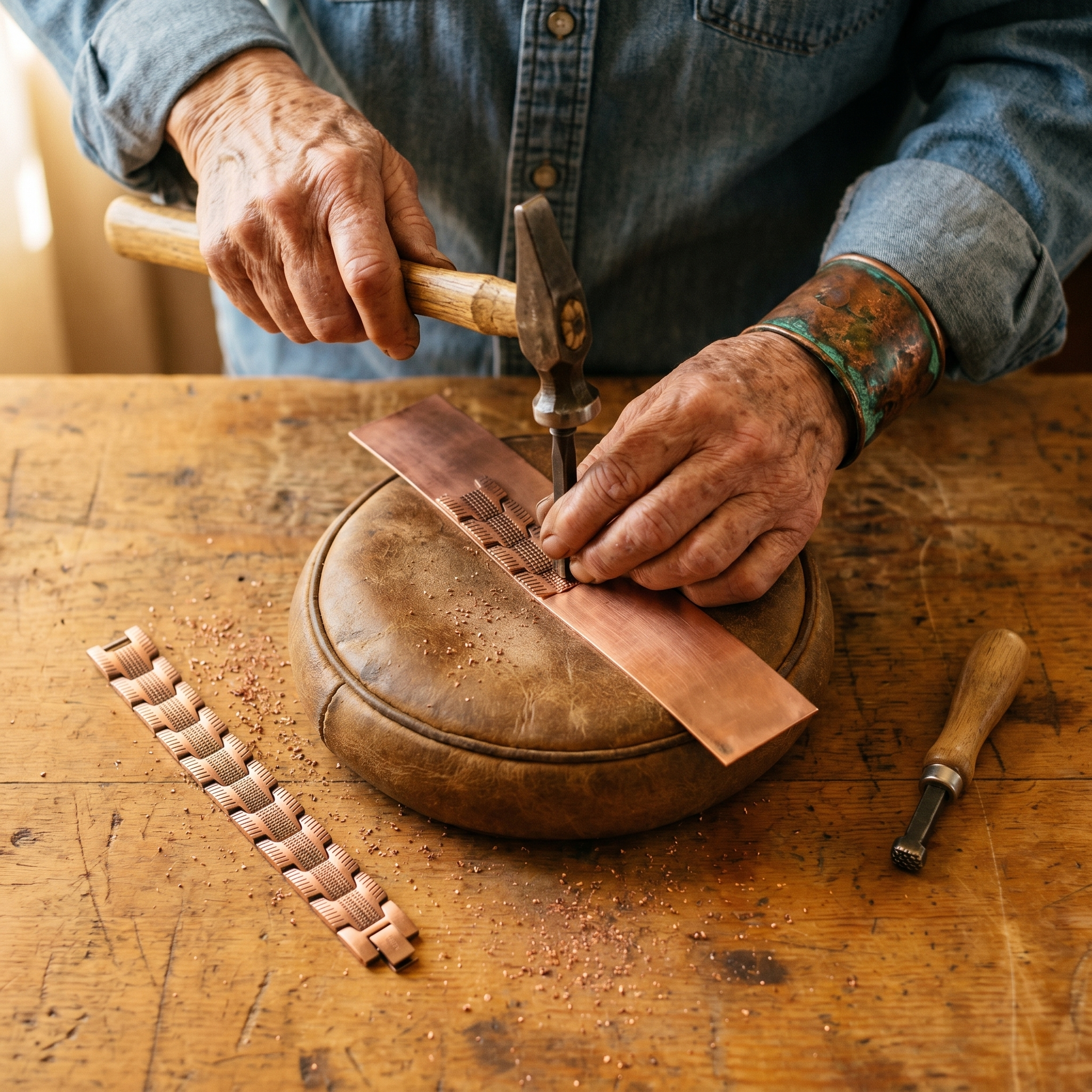 Crag Energy Copper Bracelet