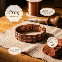 Crag Energy Copper Bracelet