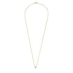 Cléa Moissanite Stone Necklace | Gold