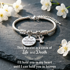 Always In My Heart Memorial Bracelet