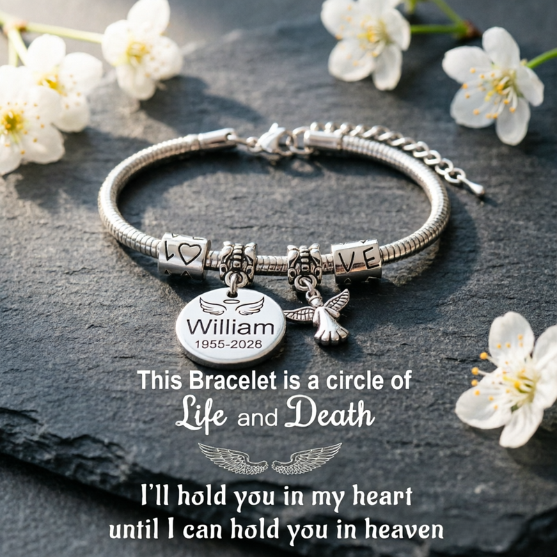 Always In My Heart Memorial Bracelet