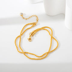 Waterproof Layered Anklet