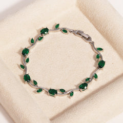 Jewel-Toned Vine Bracelet