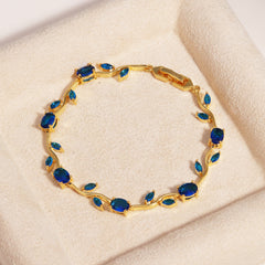 Jewel-Toned Vine Bracelet