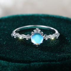 Moonstone Open Ring