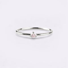 Tiny Diamond Ring