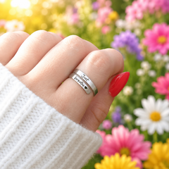 Just Breathe Anxiety Ring