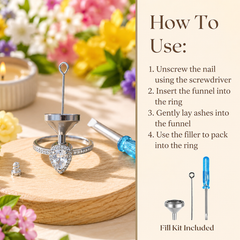 A Tear From Heaven Ring